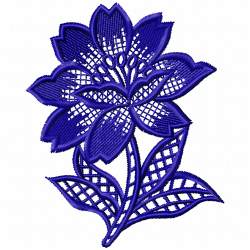 Flowers Embroidery Design 8